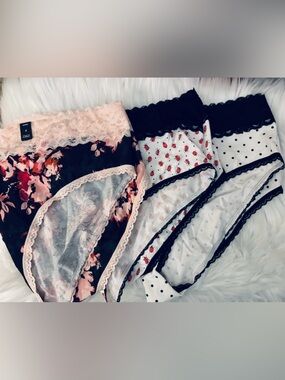 Torrid BUNDLE NWT 4X 3 Pairs Hipster-Cheeky Panties Underwear